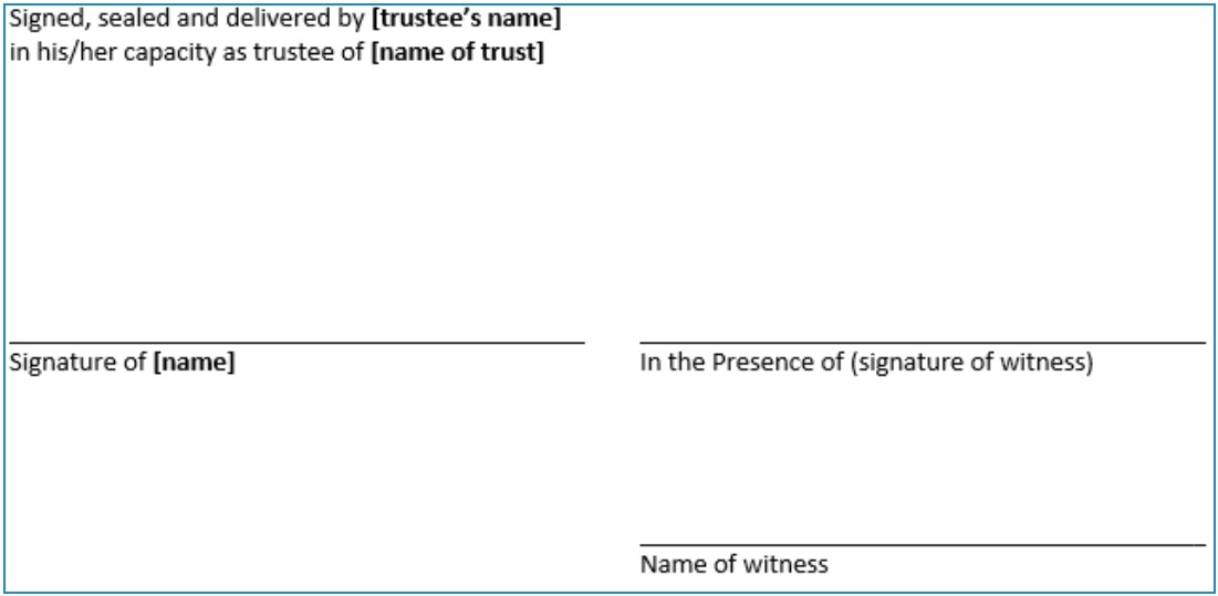 execution of deeds 4