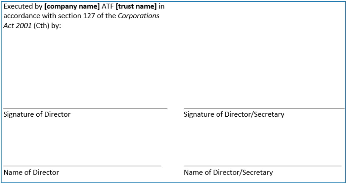 execution of deeds 5