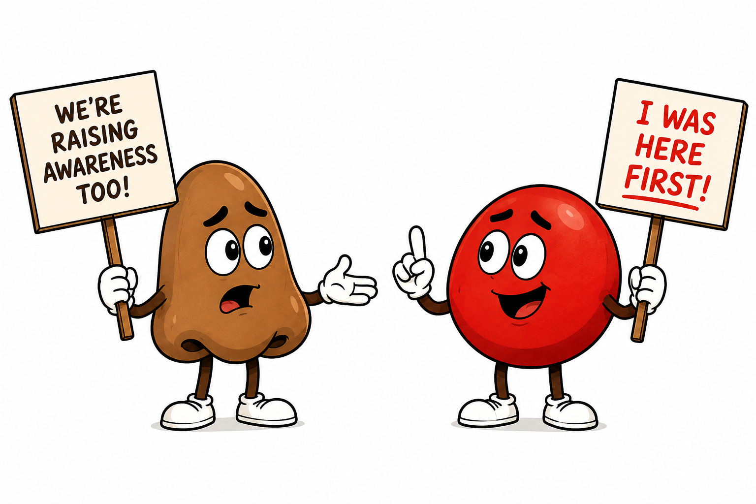 red nose brown nose